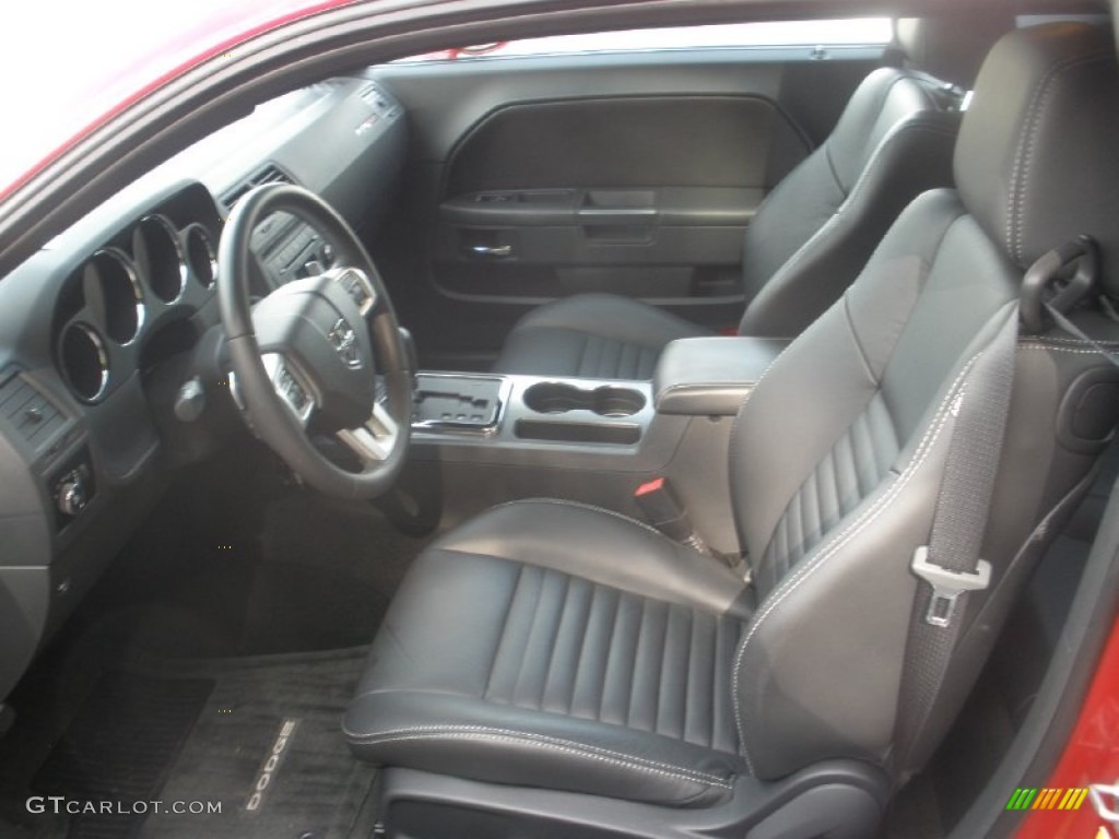 2012 Challenger R/T Classic - Redline 3 Coat Pearl / Dark Slate Gray photo #24