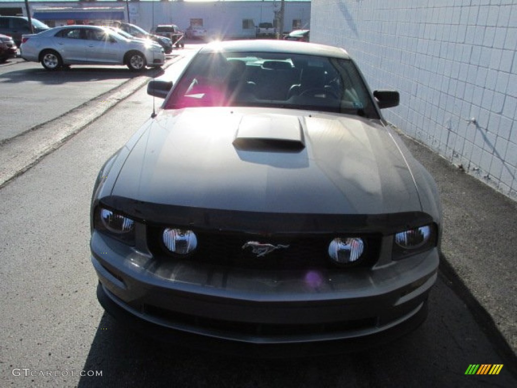 2008 Mustang GT Premium Coupe - Vapor Silver Metallic / Dark Charcoal photo #4