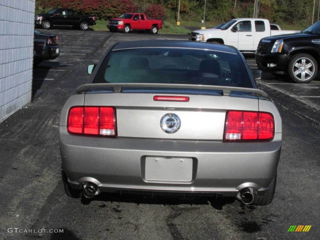 2008 Mustang GT Premium Coupe - Vapor Silver Metallic / Dark Charcoal photo #7