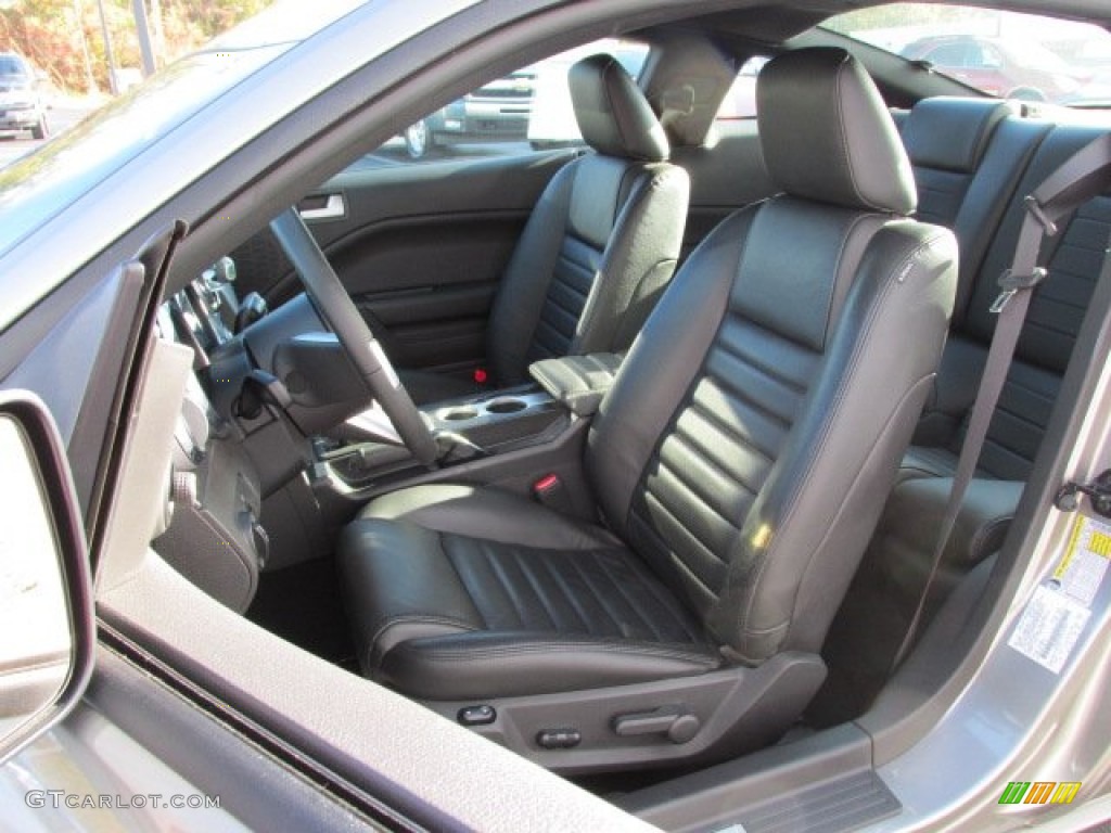 2008 Mustang GT Premium Coupe - Vapor Silver Metallic / Dark Charcoal photo #14