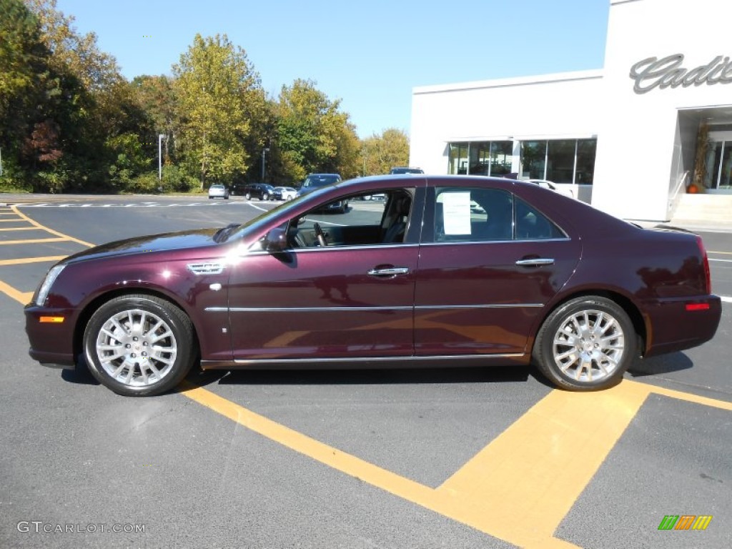 2009 STS 4 V8 AWD - Black Cherry / Ebony photo #8