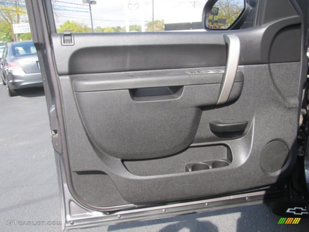 2010 Silverado 1500 LT Crew Cab 4x4 - Taupe Gray Metallic / Ebony photo #11