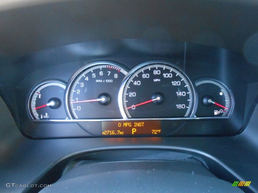 2009 Cadillac STS 4 V8 AWD Gauges Photo #86887875