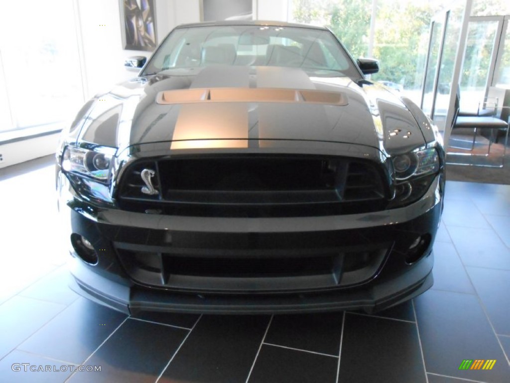 2013 Mustang Shelby GT500 SVT Performance Package Coupe - Black / Shelby Charcoal Black/Black Accent photo #2
