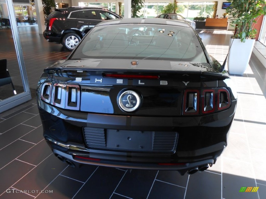 2013 Mustang Shelby GT500 SVT Performance Package Coupe - Black / Shelby Charcoal Black/Black Accent photo #5