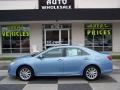 2013 Clearwater Blue Metallic Toyota Camry XLE  photo #1