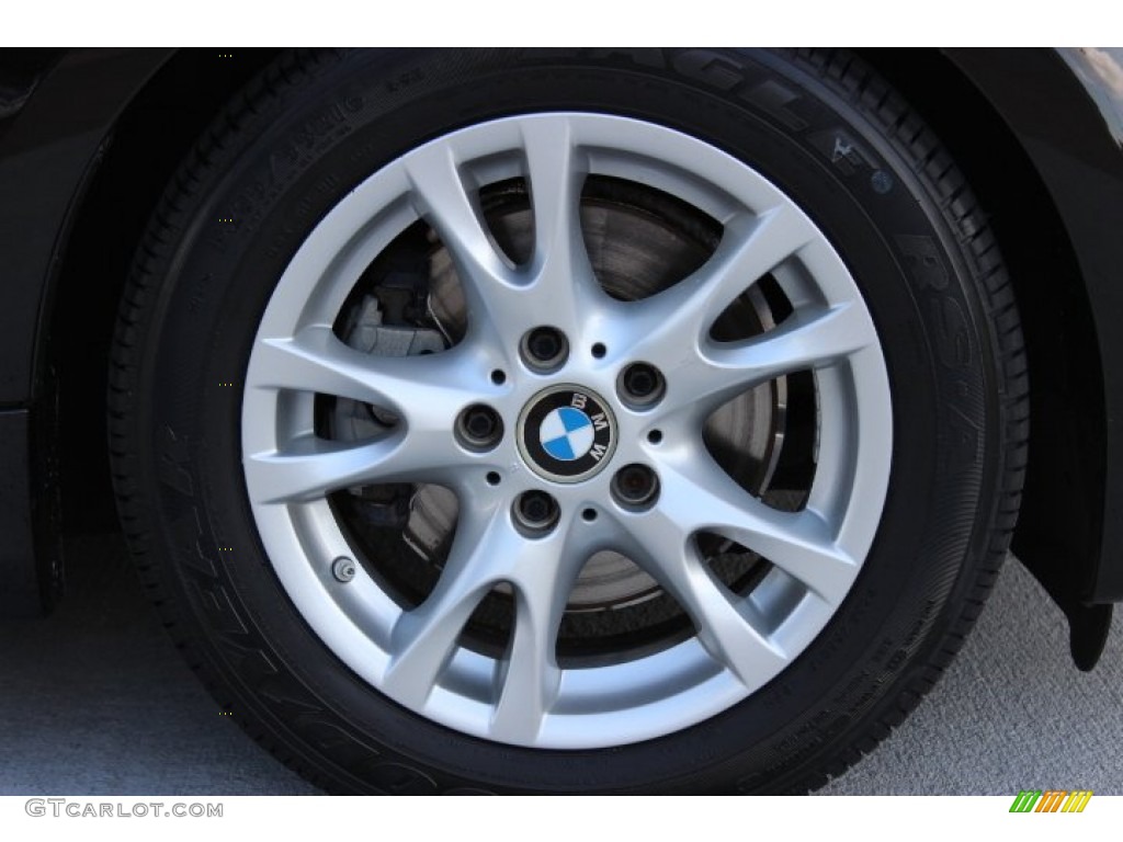 2008 1 Series 128i Convertible - Jet Black / Taupe photo #12