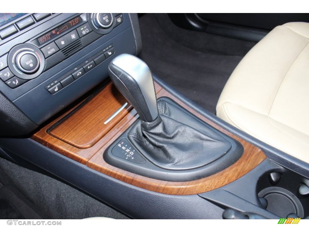 2008 1 Series 128i Convertible - Jet Black / Taupe photo #18