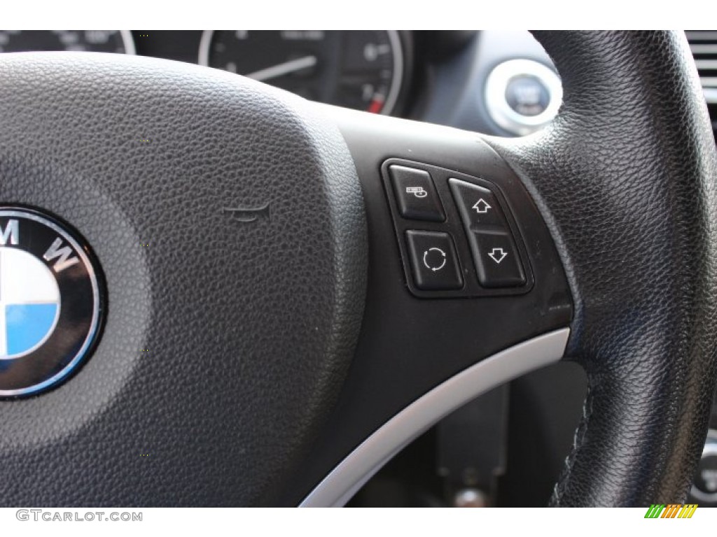 2008 1 Series 128i Convertible - Jet Black / Taupe photo #26