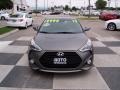 2013 Matte Gray Hyundai Veloster Turbo  photo #2