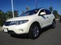 2010 Glacier White Pearl Nissan Murano SL AWD  photo #1