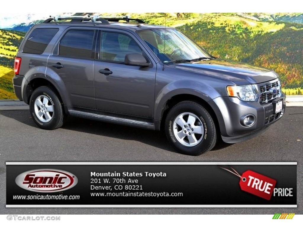 2009 Escape XLT V6 4WD - Sterling Grey Metallic / Charcoal photo #1