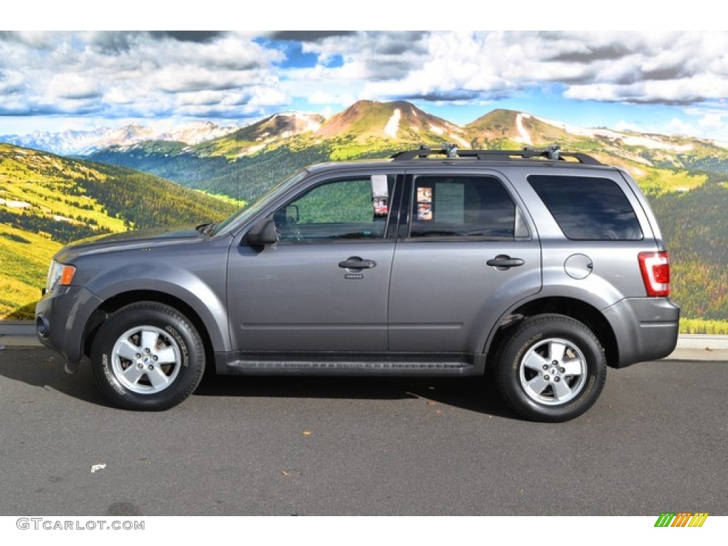 2009 Escape XLT V6 4WD - Sterling Grey Metallic / Charcoal photo #6