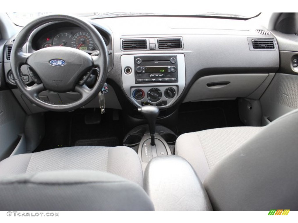 2007 Focus ZX5 SE Hatchback - Aqua Blue Metallic / Charcoal/Light Flint photo #22