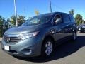 Twilight Gray 2013 Nissan Quest 3.5 SV