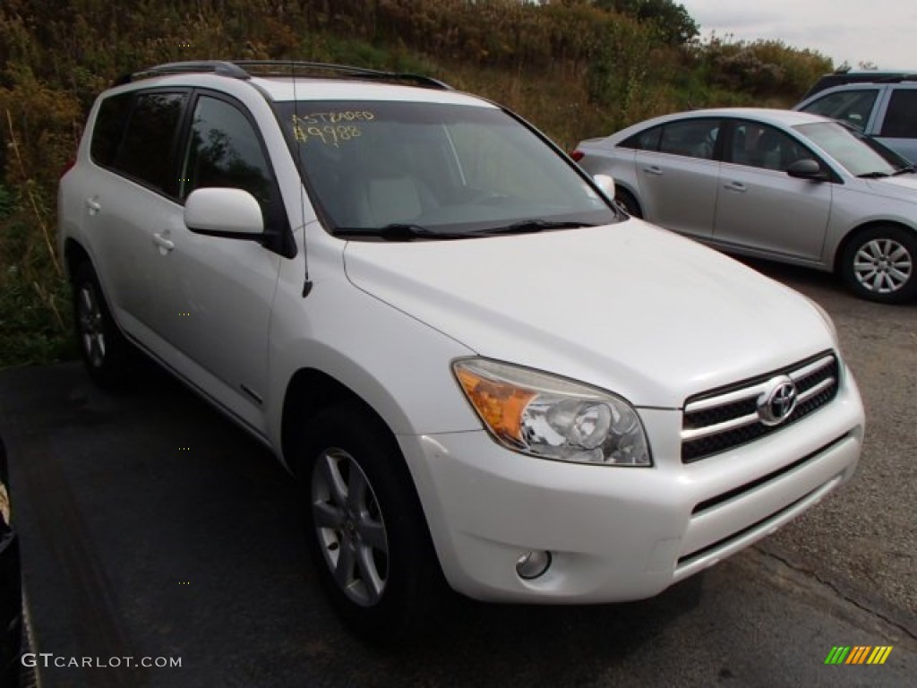 Blizzard White Pearl 2006 Toyota RAV4 Limited 4WD Exterior Photo #86890620