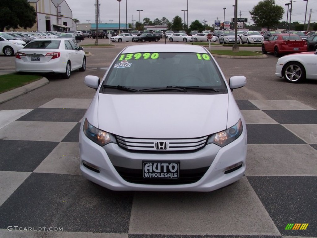 2010 Insight Hybrid EX - Spectrum White Pearl / Gray photo #2