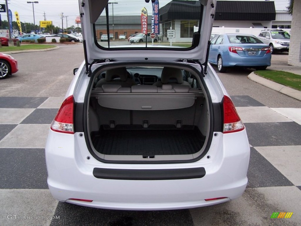 2010 Insight Hybrid EX - Spectrum White Pearl / Gray photo #5