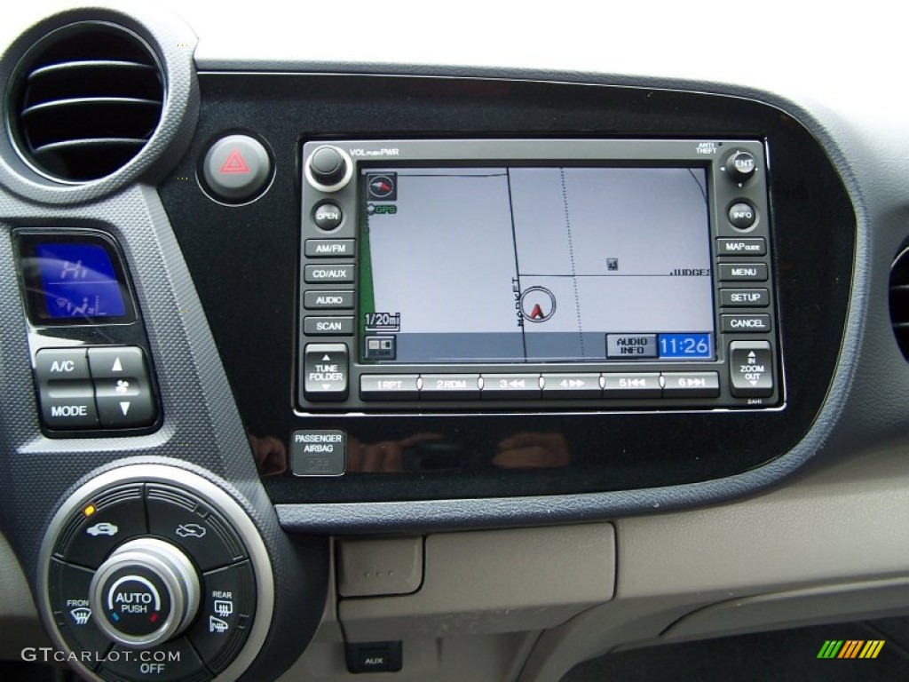 2010 Insight Hybrid EX - Spectrum White Pearl / Gray photo #17