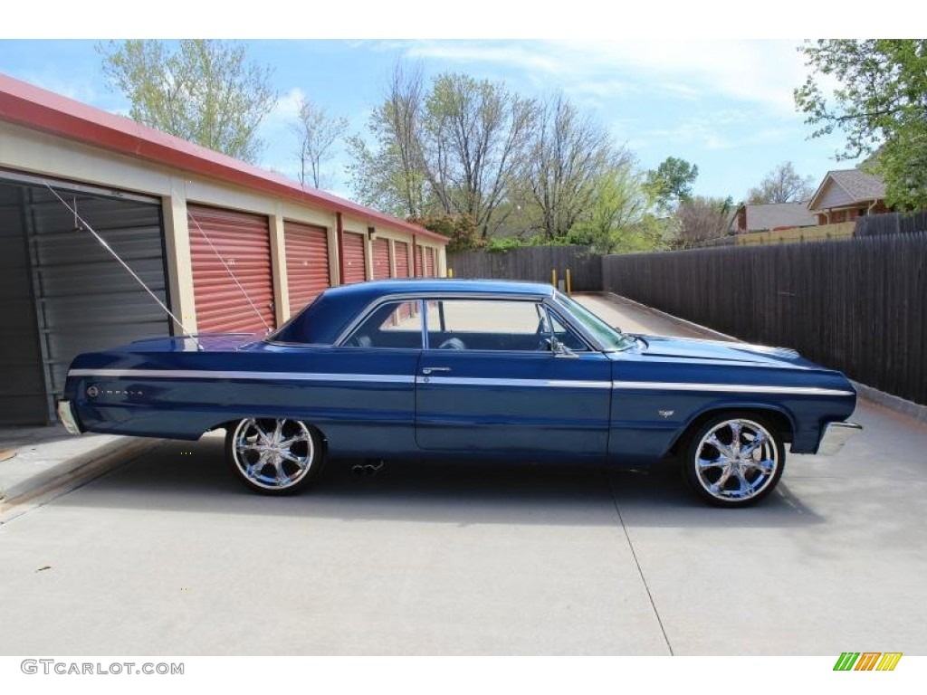 1964 Impala SS Coupe - Dark Blue / Black photo #1