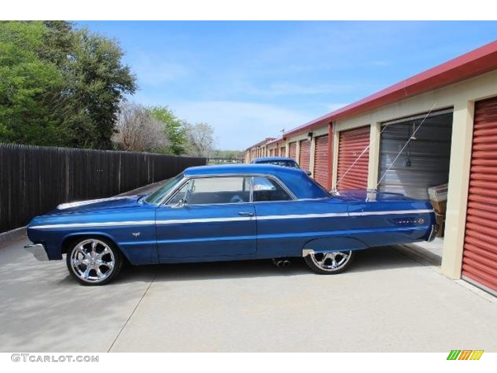 1964 Impala SS Coupe - Dark Blue / Black photo #3