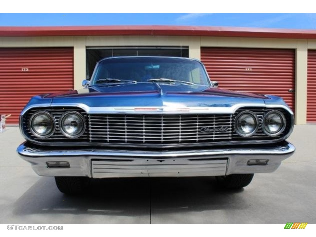 1964 Impala SS Coupe - Dark Blue / Black photo #5