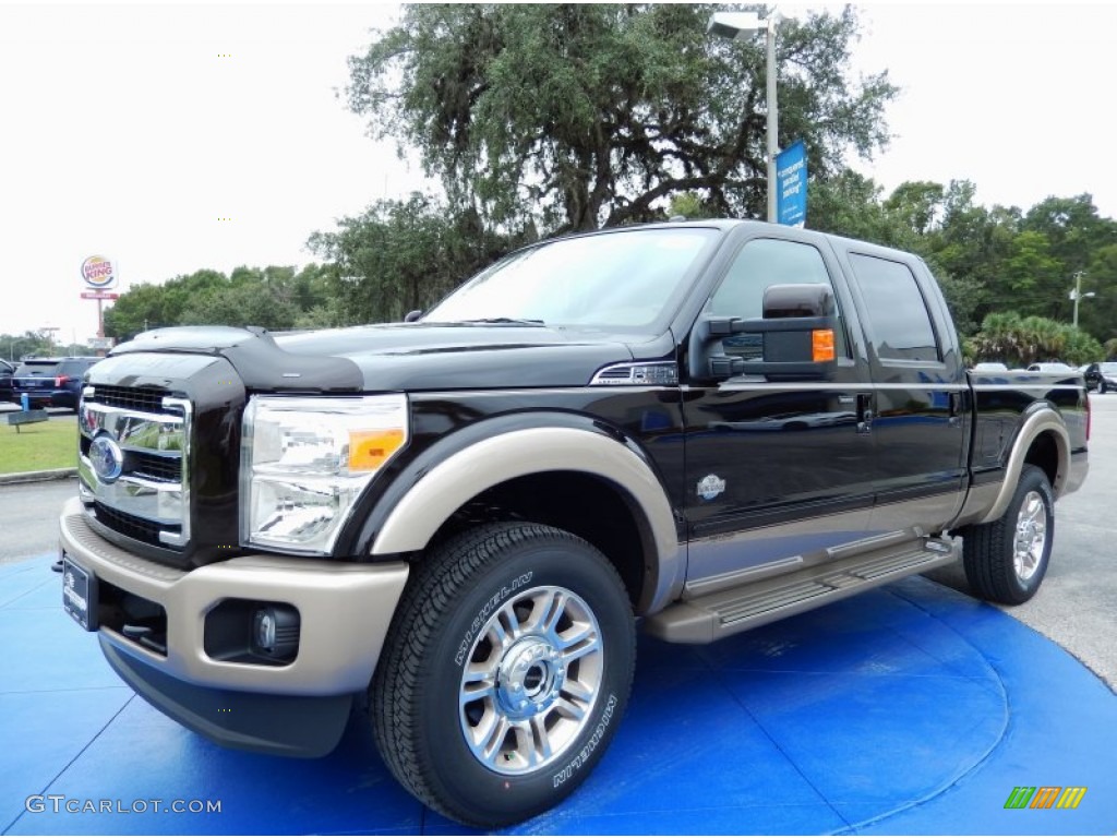 Kodiak Brown Metallic 2014 Ford F250 Super Duty King Ranch Crew Cab 4x4 Exterior Photo #86893072