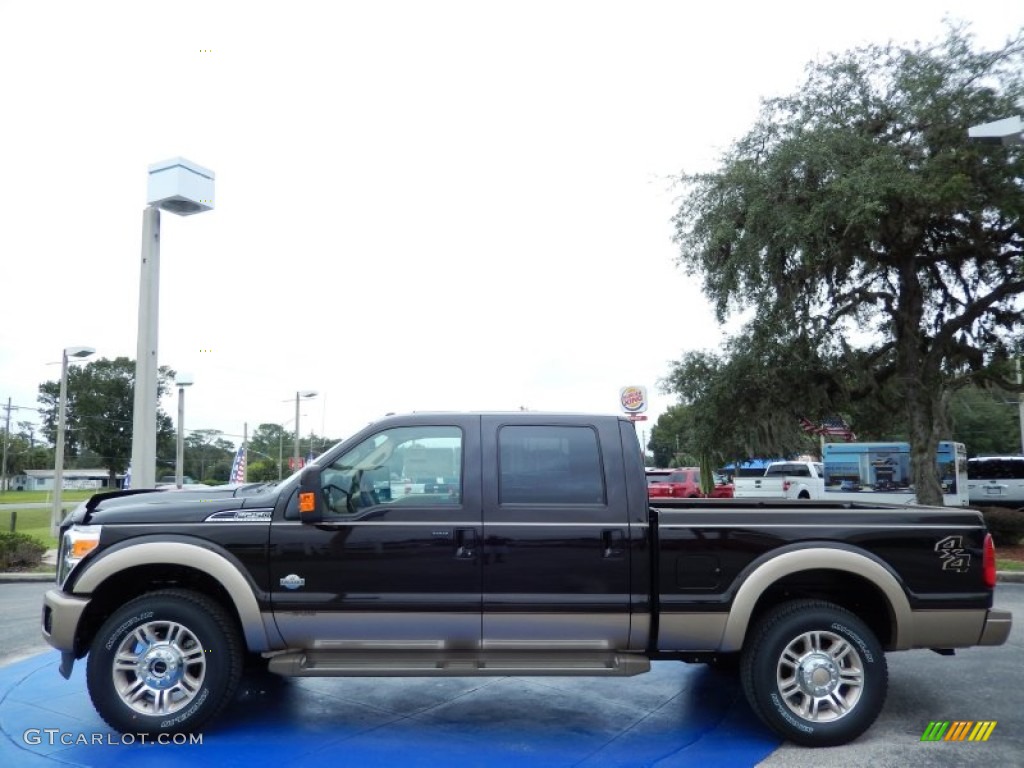 Kodiak Brown Metallic 2014 Ford F250 Super Duty King Ranch Crew Cab 4x4 Exterior Photo #86893099