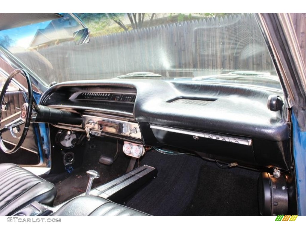 1964 Impala SS Coupe - Dark Blue / Black photo #17