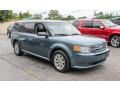 2010 Steel Blue Metallic Ford Flex SE  photo #6