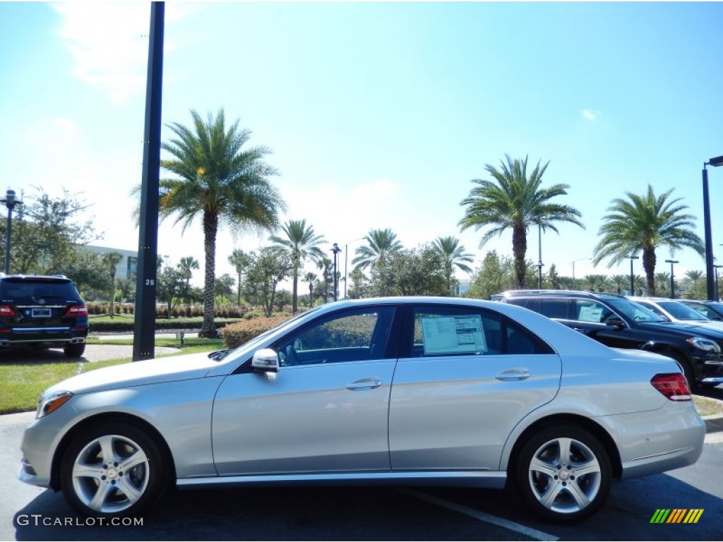 2014 E 350 Sedan - Iridium Silver Metallic / Black photo #2