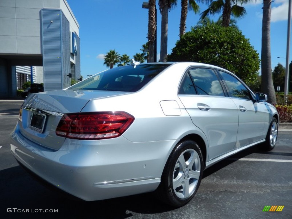 2014 E 350 Sedan - Iridium Silver Metallic / Black photo #3