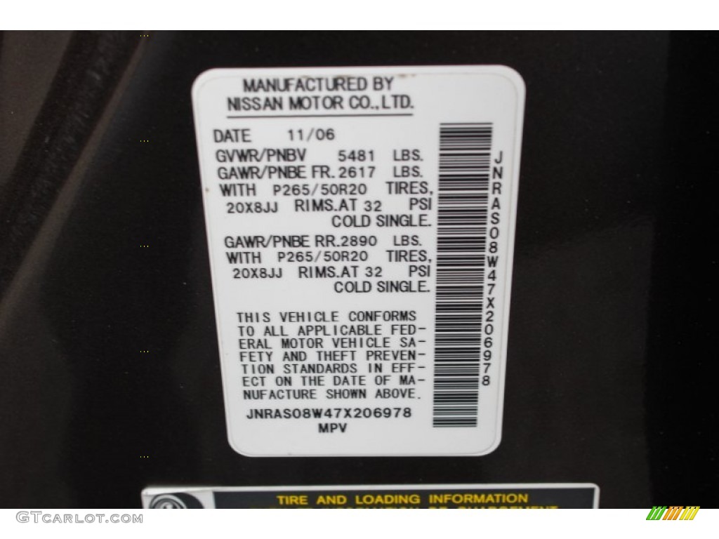 2007 FX 35 AWD - Beryllium 16 Metallic / Graphite photo #22