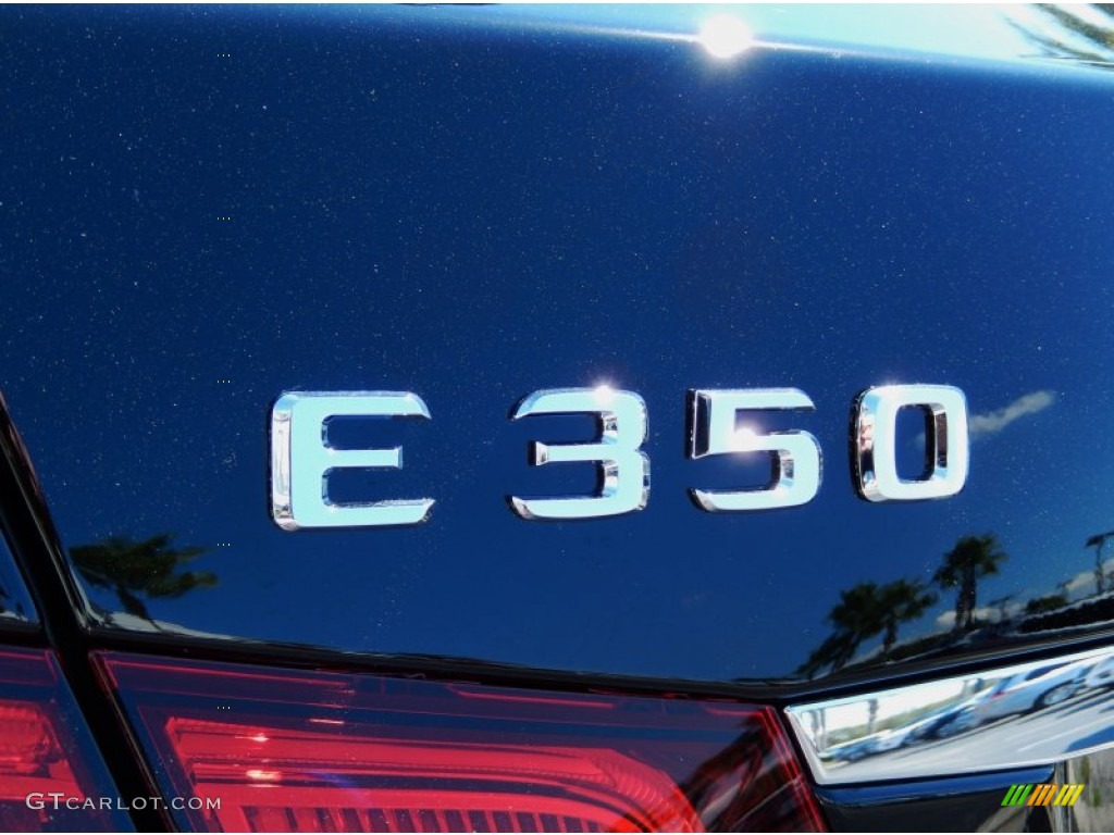 2014 E 350 Sedan - Black / Black photo #4