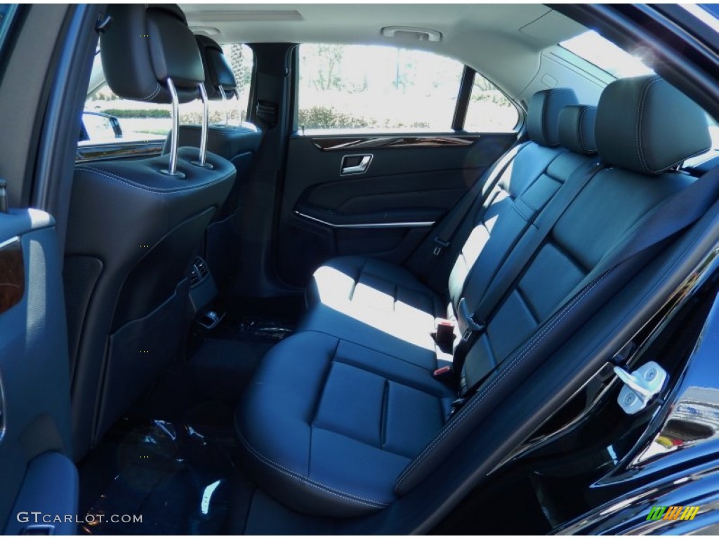 2014 E 350 Sedan - Black / Black photo #6