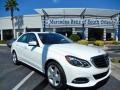 2014 Polar White Mercedes-Benz E 350 Sedan  photo #1