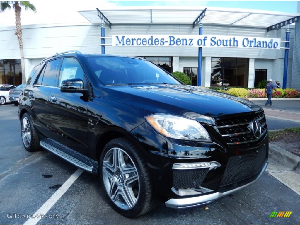 2014 ML 63 AMG - Black / designo Black photo #1