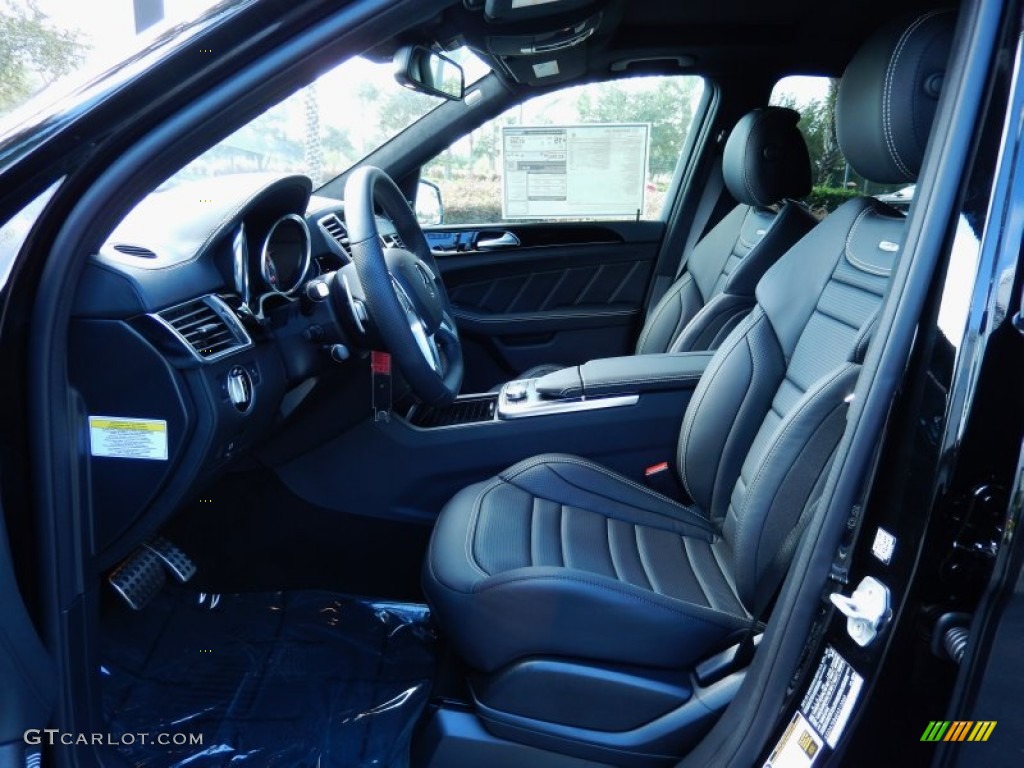 designo Black Interior 2014 Mercedes-Benz ML 63 AMG Photo #86895416
