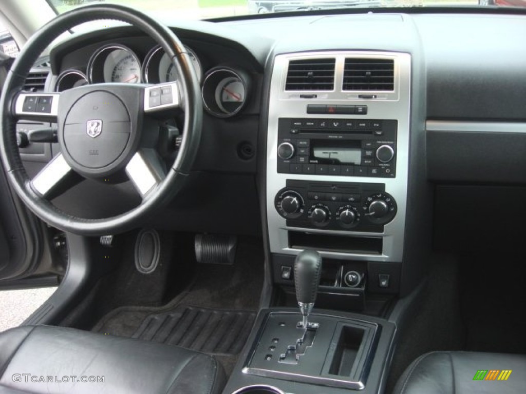 2009 Charger R/T - Dark Titanium Metallic / Dark Slate Gray photo #12