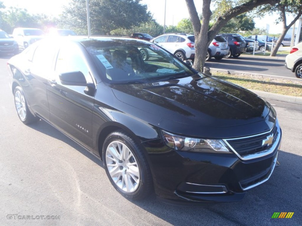 2014 Impala LS - Black / Jet Black/Dark Titanium photo #1