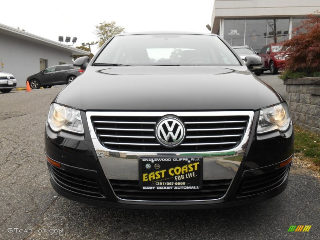 2008 Passat Komfort Sedan - Deep Black / Black photo #2