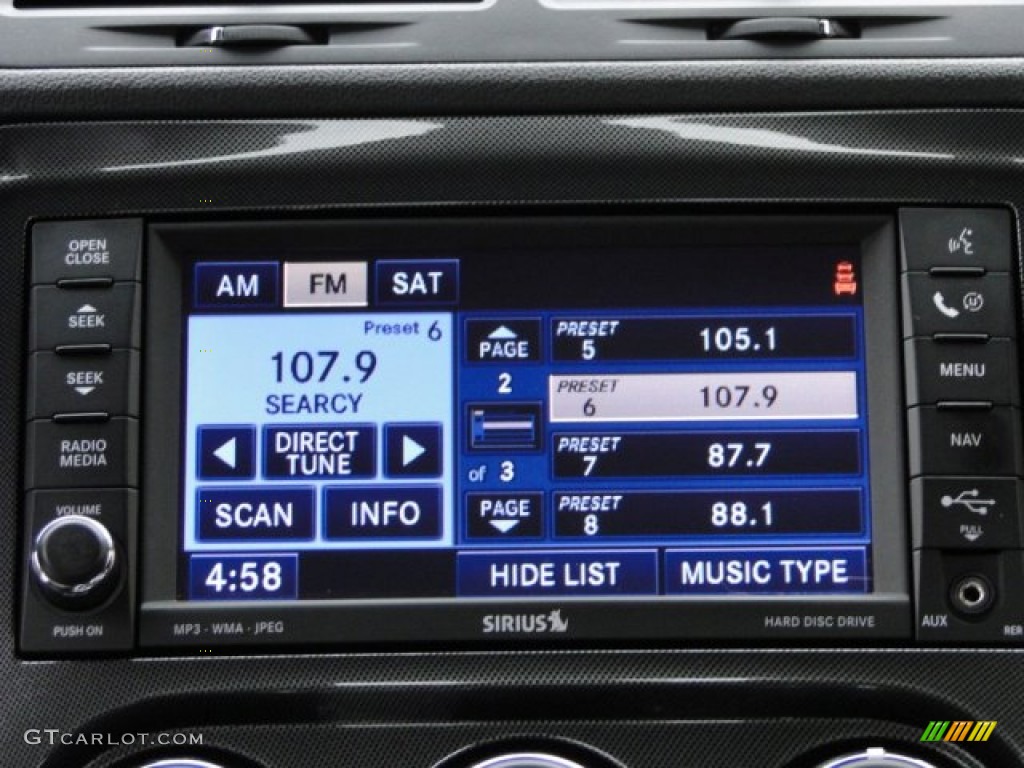 2009 Dodge Challenger R/T Audio System Photo #86897347