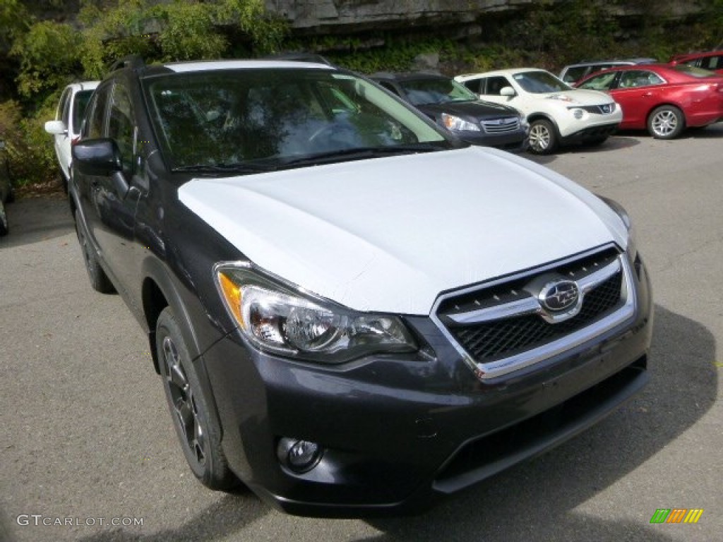 2014 XV Crosstrek 2.0i Premium - Dark Gray Metallic / Black photo #6