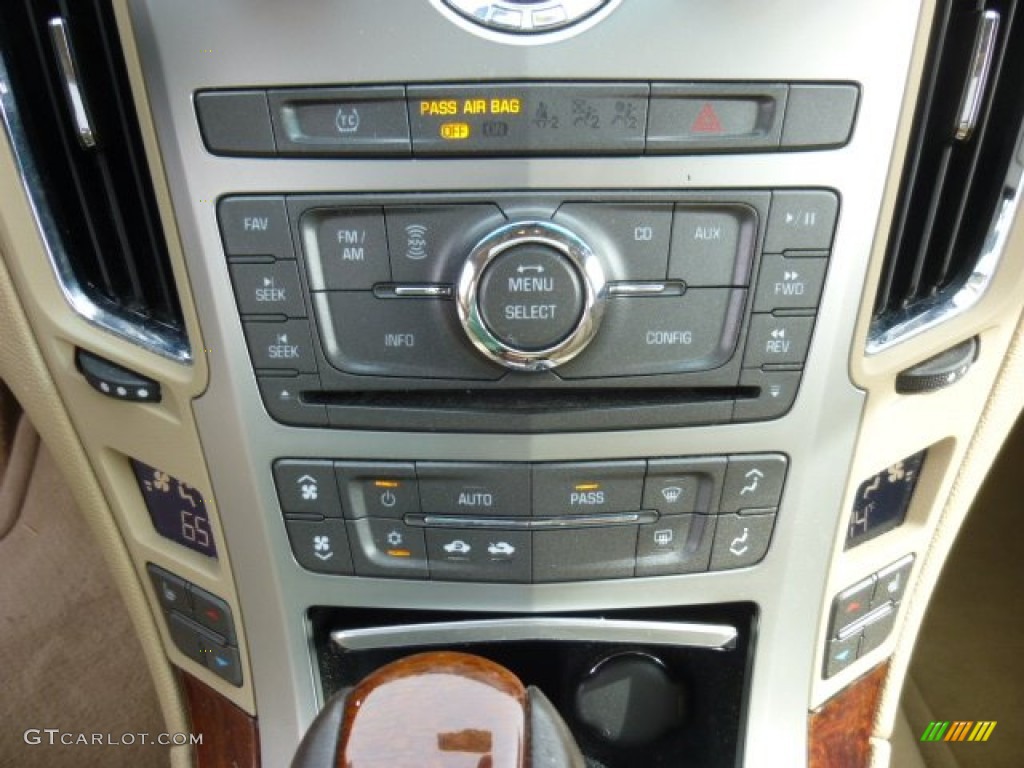 2009 CTS 4 AWD Sedan - Gold Mist / Cashmere/Cocoa photo #19