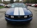Vista Blue Metallic - Mustang V6 Deluxe Convertible Photo No. 10