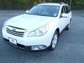 2011 Satin White Pearl Subaru Outback 2.5i Premium Wagon  photo #1