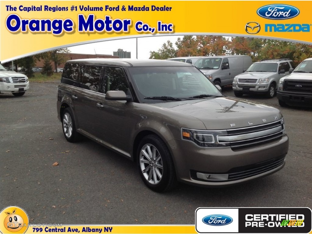 2013 Flex Limited AWD - Mineral Gray Metallic / Charcoal Black photo #1