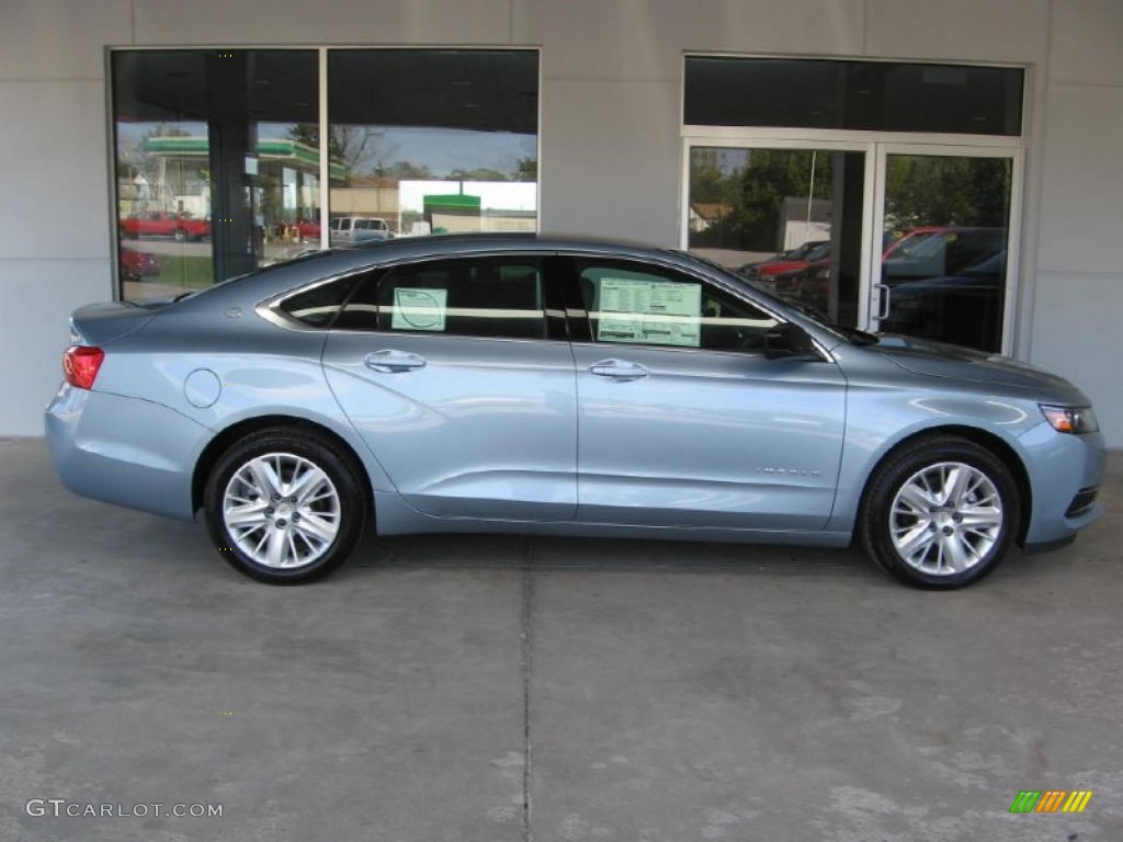 2014 Impala LS - Silver Topaz Metallic / Jet Black/Dark Titanium photo #2