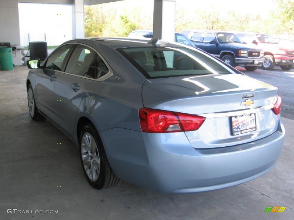 2014 Impala LS - Silver Topaz Metallic / Jet Black/Dark Titanium photo #3