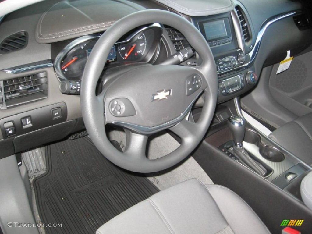 2014 Impala LS - Silver Topaz Metallic / Jet Black/Dark Titanium photo #6